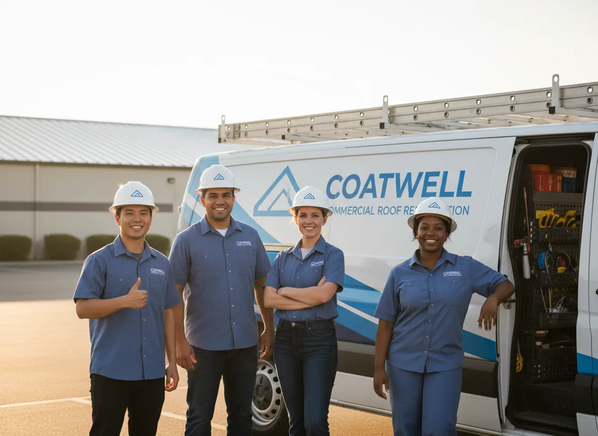 Commercial roof coating company in Muskego, WI